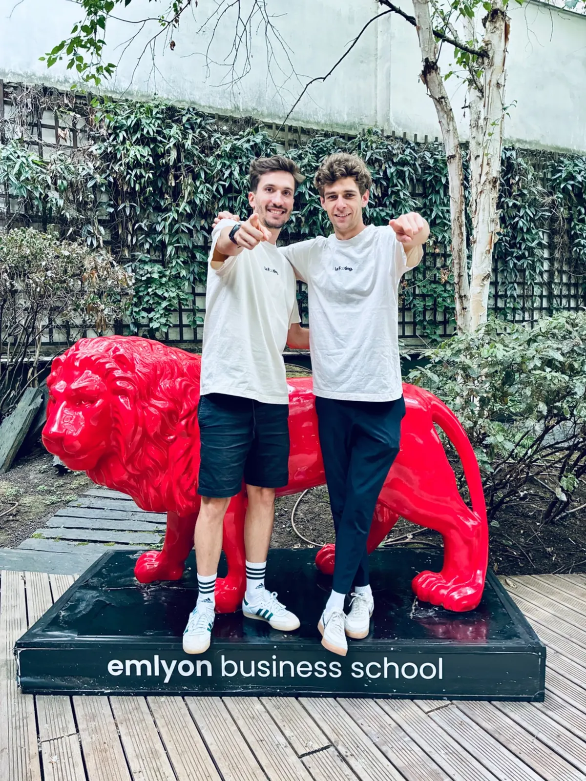 Pierrick Loir et Antoine Tessier, cofondateurs de LE FOOTING